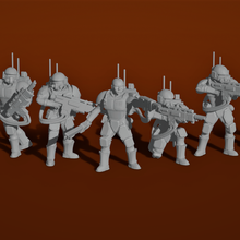 imperial élite soldados asalto 3d print model - Mito3D
