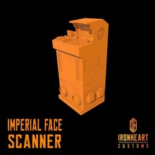 imperial facial scanner 3d print model - Mito3D