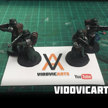 imperial germans aiming art bolt action gaming infantry mini miniature soldier tabletop trooper vidovic vidovicarts arts wargame wargaming warhammer worldwar ww2 people 3d print model - Mito3D