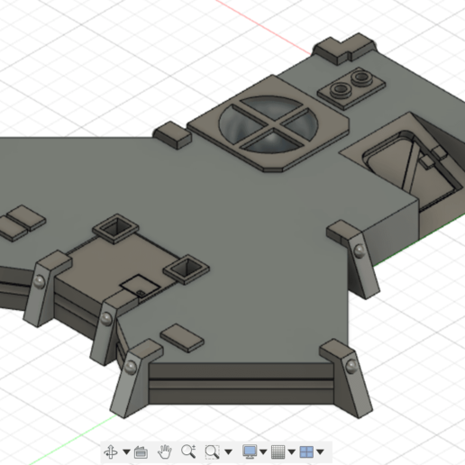 imparatorluk muhafız üssü inşa oyun savaş zar masa üstü bina arazi dark eldar yol tau İmparatorluğu kaos vatan Muhafızları space marine 40k warhammer 3D print model - Mito3D