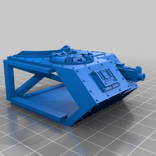 imperial guard flak tank hydra-like proxy 3d print model - Mito3D