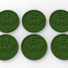 imperial guard objective markers game 40k warhammer toy accessories 3d print model - Mito3D