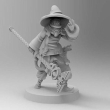 imperial guard wizard game toy accessories warhammer 40k imperium sorcerer psyker minis mini dnd miniature astropath astra militarum 3d print model - Mito3D