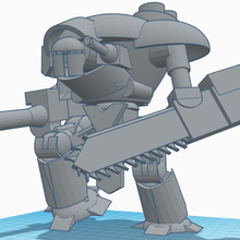 imperial cavaleiro 40k poli 3d print model - Mito3D
