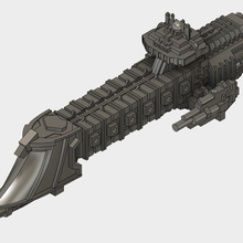 imperial light cruiser game battlefleet gothic toy accessories 3d print model - Mito3D
