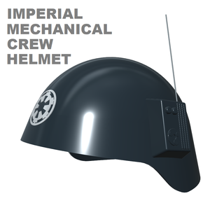 imperial mechanical crew rebel ground crew helmet star wars imperial rebel mechanical ground crew helmet cosplay  3d print model - Mito3D