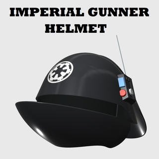 imperial navy gunner helmet star wars death destroyer cosplay 3d print model - Mito3D