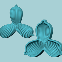 imperial tulipa moldagem arranjo eva espuma construir arte canta feito â mão folha flor mofo artificial imprimível 3d print model - Mito3D