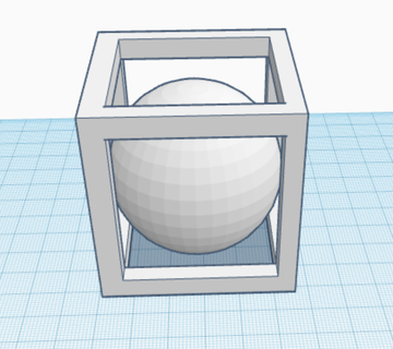impossi Box zappeln Ball Innerhalb Box Ball Box Box Ball 3d print model - Mito3D