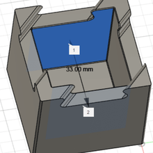 imposible box1 gadget cuadro caja de joyería joyero 3d print model - Mito3D