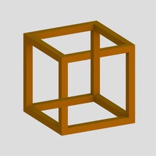 impossível cubo de 1 vários 3d print model - Mito3D