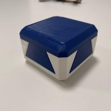 impossible dovetail box lock pin gadget puzzle 3d print model - Mito3D