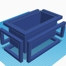 impossible planter anycubicgarden 3d print model - Mito3D