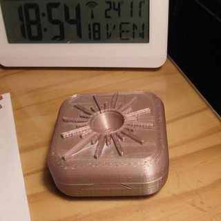 impossible secret box Gadget lock ball magnet 3d print model - Mito3D
