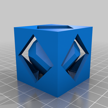 impossible trapped box 3d print model - Mito3D