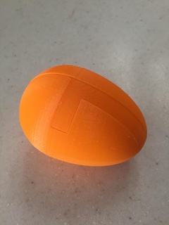 impossível egg ampla 3d puzzle enigma Páscoa ovo quebra cabeças 3d print model - Mito3D