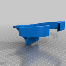 improved exoslide hemera blower duct tool 5015 3d printer parts 3d print model - Mito3D