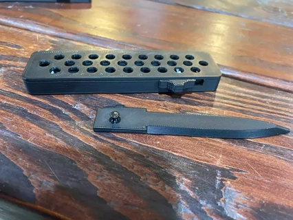 gelişmiş otf bıçak ağzı değiştirmek 3d print model - Mito3D