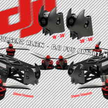 impulserc alien - dji fpv batcat mod vari crossfire r9 unità di aria xsr rxsr racing quad copter drohne drone 3d print model - Mito3D
