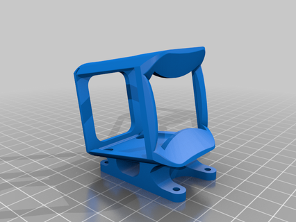 impulserc apice gopro sessione 5 montare filtro cucchiai veicoli 3d print model - Mito3D
