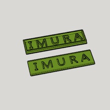 imura family name plate art 3d print model - Mito3D