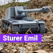 ungenau stärker Emil rc Panzer kontrolliert 3d print model - Mito3D