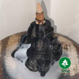 incenso riflusso buddha titolare supporto 3d print model - Mito3D
