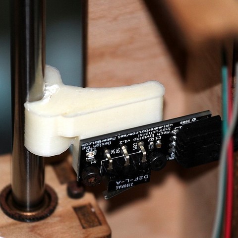 38-Zoll-linear-Stab-press-fit clamp tool die Kalibrierung homing Endschalter lock snap tom Achse 3d-Drucker-Teile 3D print model - Mito3D