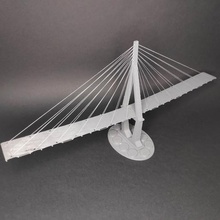 Incheon ponte arquitetura modelo cabo cable stayed Engenharia Civil pontes 3d print model - Mito3D