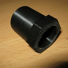 34 polegadas de água tubo 30 mm adaptador ferramenta partes 3d print model - Mito3D
