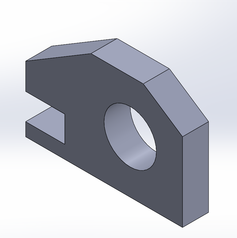 inclinado apoyo capítulo 2 paramétrico modelado fundamentos sólido trabajos 2022 colegio canalla ejercicios 3D print model - Mito3D