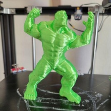 incredibile eccitato hulk arte creature 3d print model - Mito3D