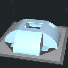 incukit mini monte sla impressoras ferramenta ovo incubadora Elegoo Marte pró ventilador duto habitação aquecedor 3d print model - Mito3D