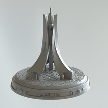 independence monument - algeria architecture design house 3d print model - Mito3D
