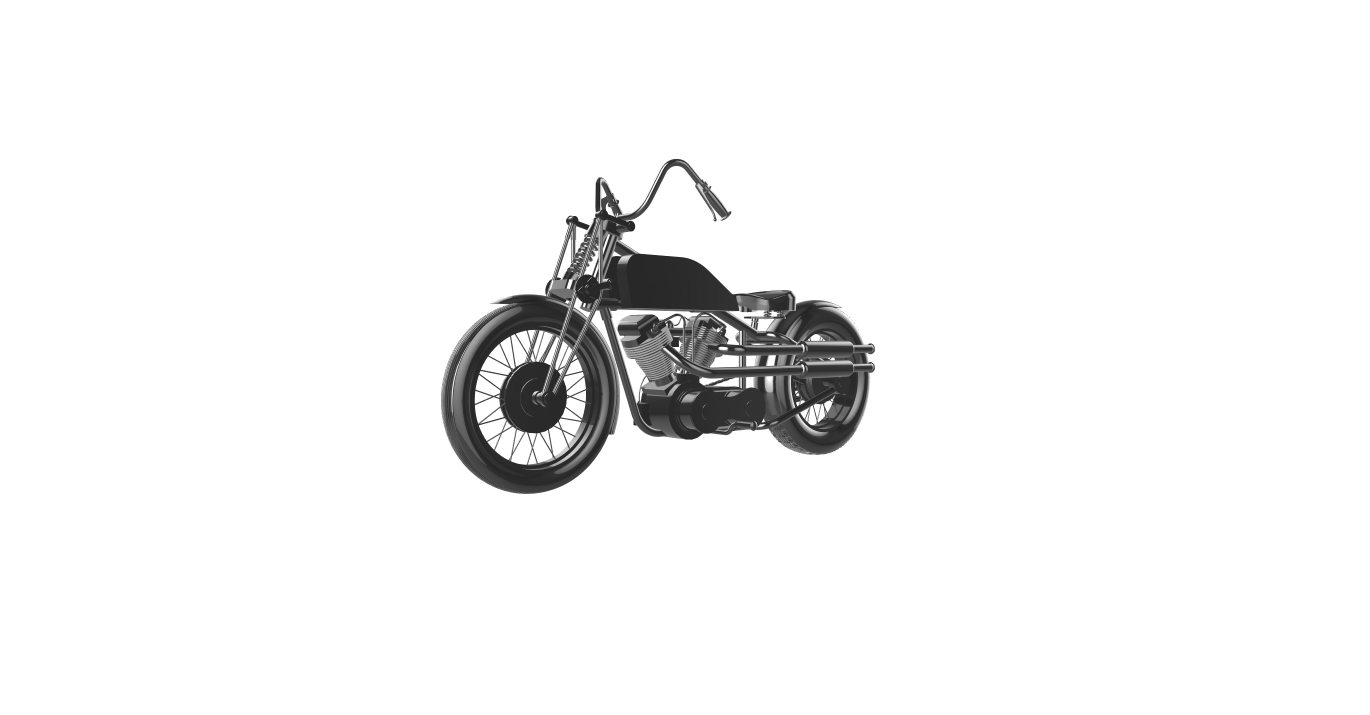 indisch moto Motorrad Motor Fahrrad le la motorrad 3D print model - Mito3D