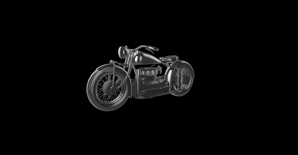 indiano 4 1930 moto motociclo motore bicicletta motocicletta motorrad 3d print model - Mito3D