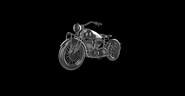indian chief 1207cc 1938 moto motorbike motorcycle motor bicycle le motocycle la motorrad motocykl motocicletta 3d print model - Mito3D