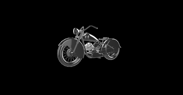 indian chief black hawk 1950 moto motorbike motorcycle motor bicycle le motocycle la motorrad motocykl motocicletta 3d print model - Mito3D