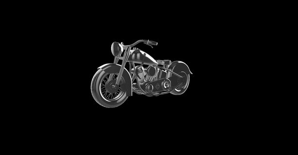 indio jefe Blackhawk 1942 moto motocicleta motor bicicleta motorrad 3d print model - Mito3D