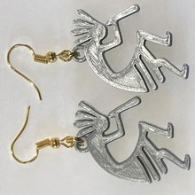 indian earring jewelry south america art earrings pendants pendant 3d print model - Mito3D