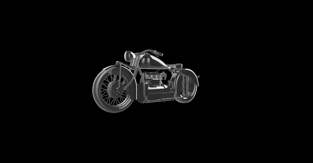 indiano 402 1928 moto motocicleta motor bicicleta le la motorrad 3d print model - Mito3D