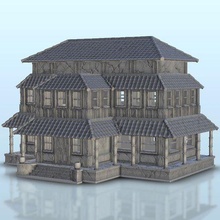 indio señorío 6 llamas guerra tornillo acción oriental años sigmar medieval martillo arquitectura Asia miniaturas edificio paisaje juego cifras tierra 3d print model - Mito3D