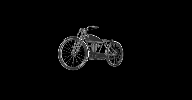 indiano Principe 349cc 1926 moto motocicleta motor bicicleta le la motorrad 3d print model - Mito3D