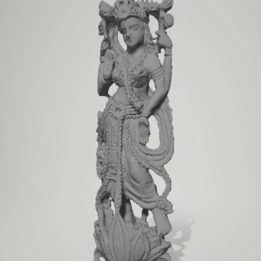 indisch Statue 3D print model - Mito3D