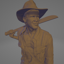 Indiana Jones Indy Harrison Ford maceralar filmler destan 3d print model - Mito3D