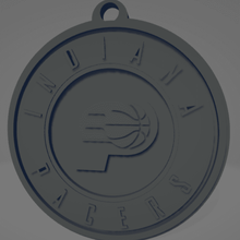 Indiana kalp pili anahtarlık anahtar anahtarlar yüzük nba Basketbol sepet spor hatıra 3d print model - Mito3D