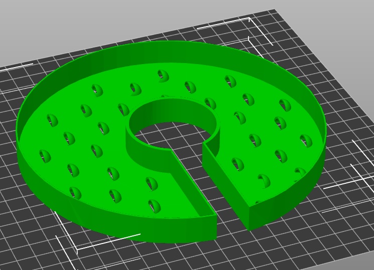 Innen Bewässerung Tablett Anbau wachsen 3D print model - Mito3D
