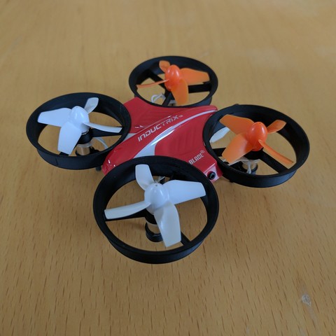 inductrix pequeño grito de luz carreras marco gadget quad quadcopter 3D print model - Mito3D