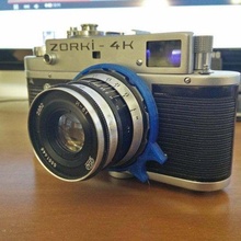 industar 61 Fokussierung Ring analog Kamera Fokus m39 Fotografie Entfernungsmesser Zorki 3d print model - Mito3D