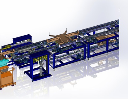 industrial 3d model assembly line 3d print model - Mito3D